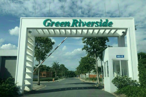 Bán đất nền KCD cao cấp Green Riverside KDC Anh Tuấn, Huỳnh Tấn Phát Nhà Bè